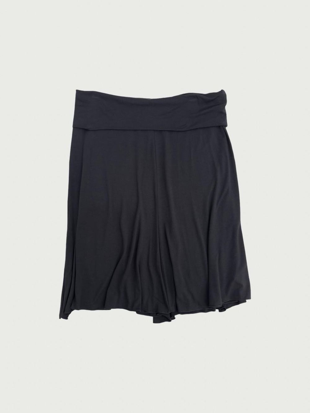 Max Studio Fold Down Waist Midi Skirt